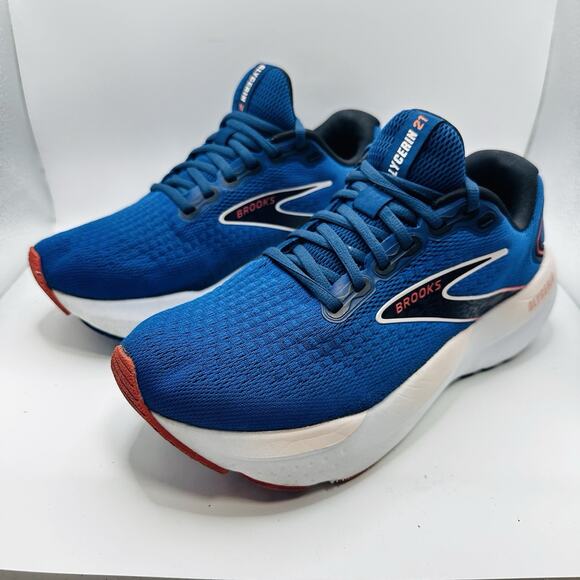 Brooks Glycerin 21 Blue Women’s Running Sneakers Shoes Size 8.5 D (Wide) - Picture 3 of 8